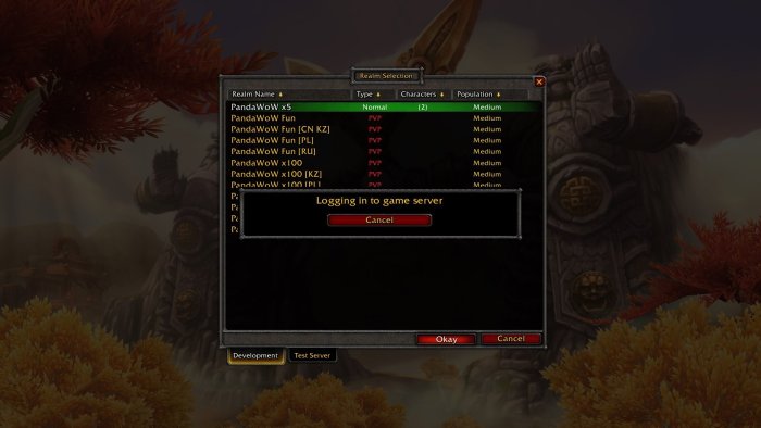 Pandawow logging into realm issues Oct 3 2024.jpg